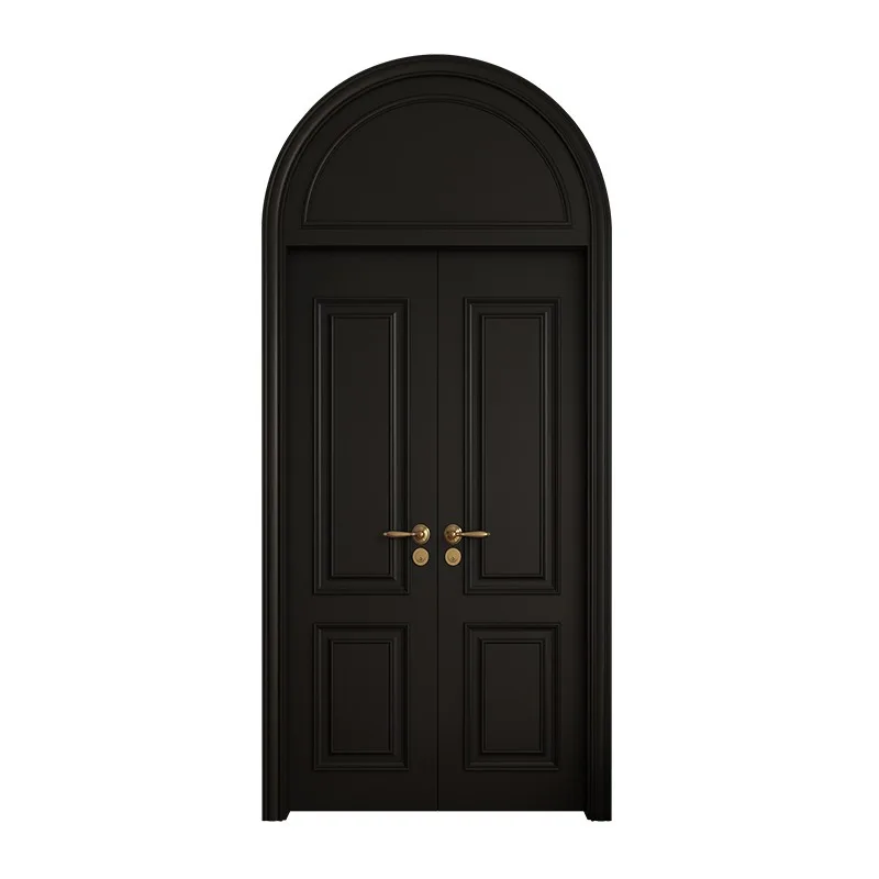 French door high-end interior door wooden swing
French door high-end interior door wooden swing