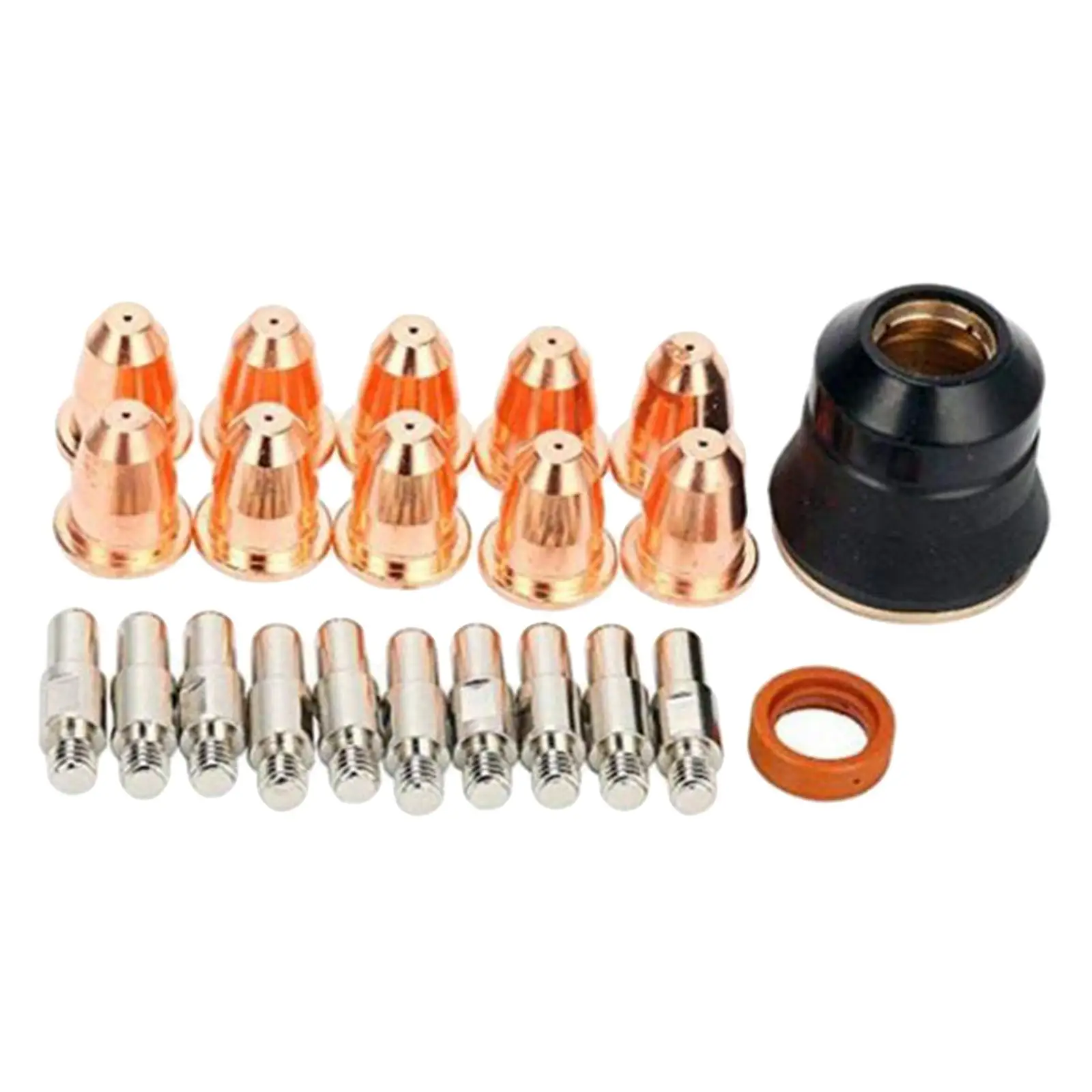 22 Pieces Torch Cutter Kit, Electric Mouths Nozzle Set, Sturdy Replace Accessories for S45 PT-60 PTM-60
22 Pieces Torch Cutter Kit, Electric Mouths Nozzle Set, Sturdy Replace Accessories for S45 PT-60 PTM-60