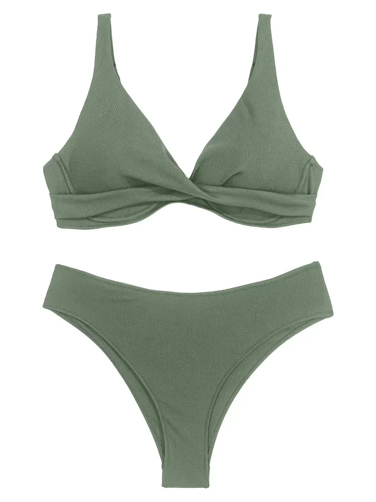 UETEEY Women Split Swimsuit High Waist Beach Bikini Sexy Solid V Neck Bikini 2 Piece Set 2025 New Summer Swimwear Bikinis Set
UETEEY Women Split Swimsuit High Waist Beach Bikini Sexy Solid V Neck Bikini 2 Piece Set 2025 New Summer Swimwear Bikinis Set