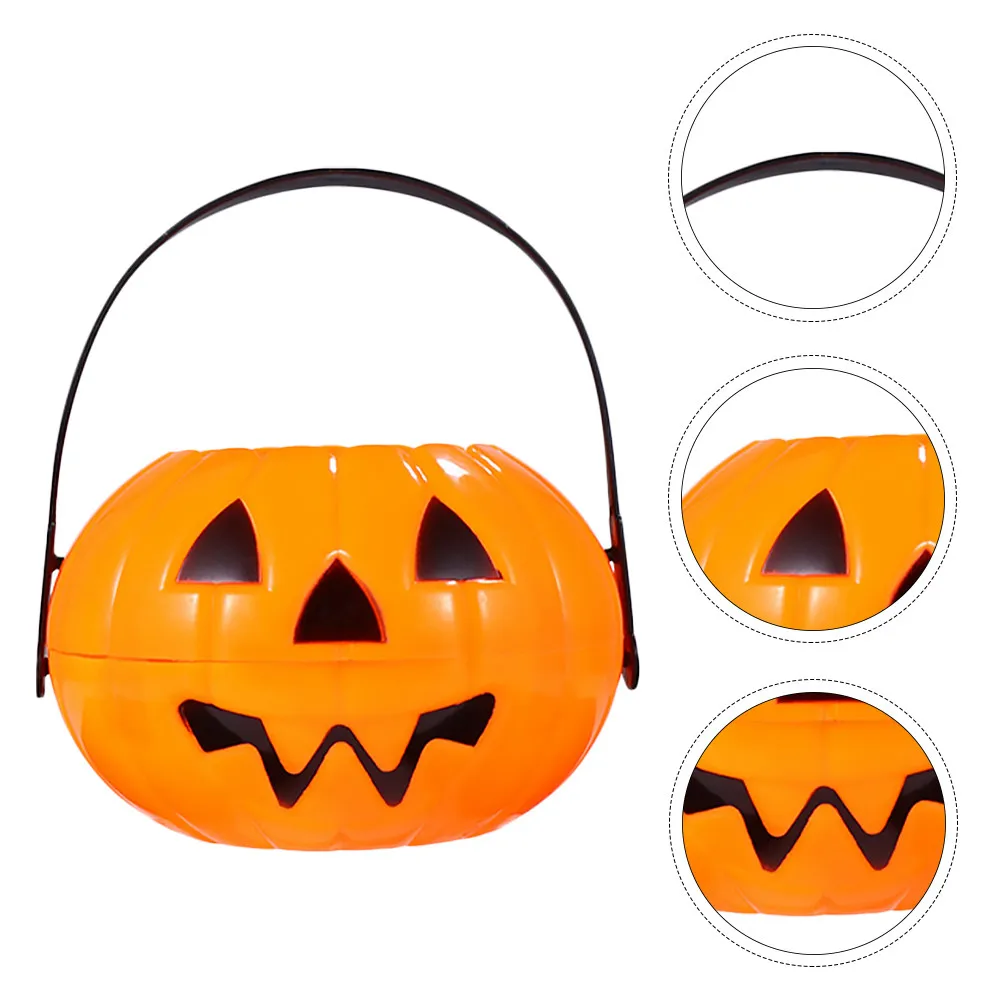 2 шт. ведерок в форме тыквы для Хэллоуина, портативные пластиковые ведерки для хранения конфет, для вечеринок, дома, сада, офиса
2 шт. ведерок в форме тыквы для Хэллоуина, портативные пластиковые ведерки для хранения конфет, для вечеринок, дома, сада, офиса
