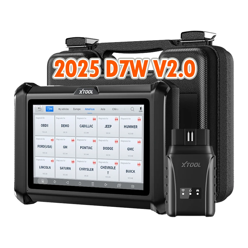 NEW XTOOL D7W V2.0 Automotive Diagnostic Tools ECU Code Coding Key Programming Bidirectional Controls FCA&DOIP E 2 Car Sca
NEW XTOOL D7W V2.0 Automotive Diagnostic Tools ECU Code Coding Key Programming Bidirectional Controls FCA&DOIP E 2 Car Sca