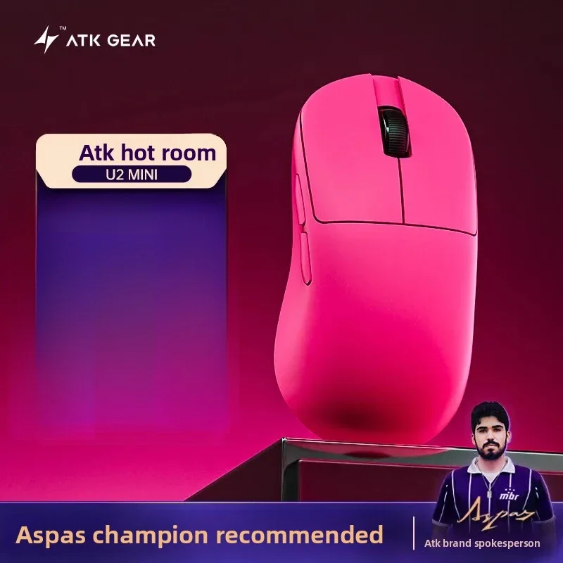 ATK GEAR U2 MINI Wireless Gaming Mouse PAW3950 Dual 8K Polling Huano Iceberry Switch 250mAh Lightweight Symmetrical FPS MOBA
ATK GEAR U2 MINI Wireless Gaming Mouse PAW3950 Dual 8K Polling Huano Iceberry Switch 250mAh Lightweight Symmetrical FPS MOBA