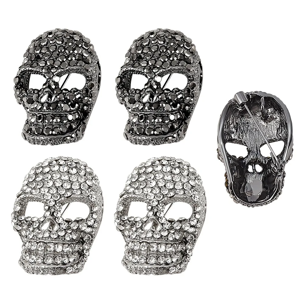 4Pcs 2 Colors Zinc Alloy Rhinestone Brooches for Backpack Clothes Mixed Color 40x26.5mm 2pcs/color
4Pcs 2 Colors Zinc Alloy Rhinestone Brooches for Backpack Clothes Mixed Color 40x26.5mm 2pcs/color