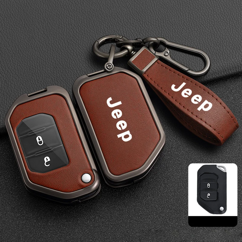 Fashion Remote Car Key Case Cover Shell Fob Protector Bag For Jeep Wrangler Gladiator JL JLU Rubicon Sahara JLU JT 2018-2022
Fashion Remote Car Key Case Cover Shell Fob Protector Bag For Jeep Wrangler Gladiator JL JLU Rubicon Sahara JLU JT 2018-2022