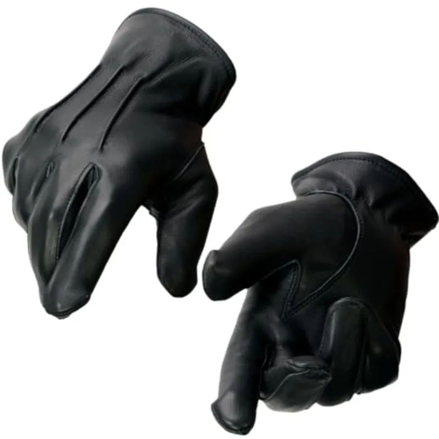 Motorcycle driving gloves for men, made of USA deerskin leather, brown color, premium durability and grip
Motorcycle driving gloves for men, made of USA deerskin leather, brown color, premium durability and grip