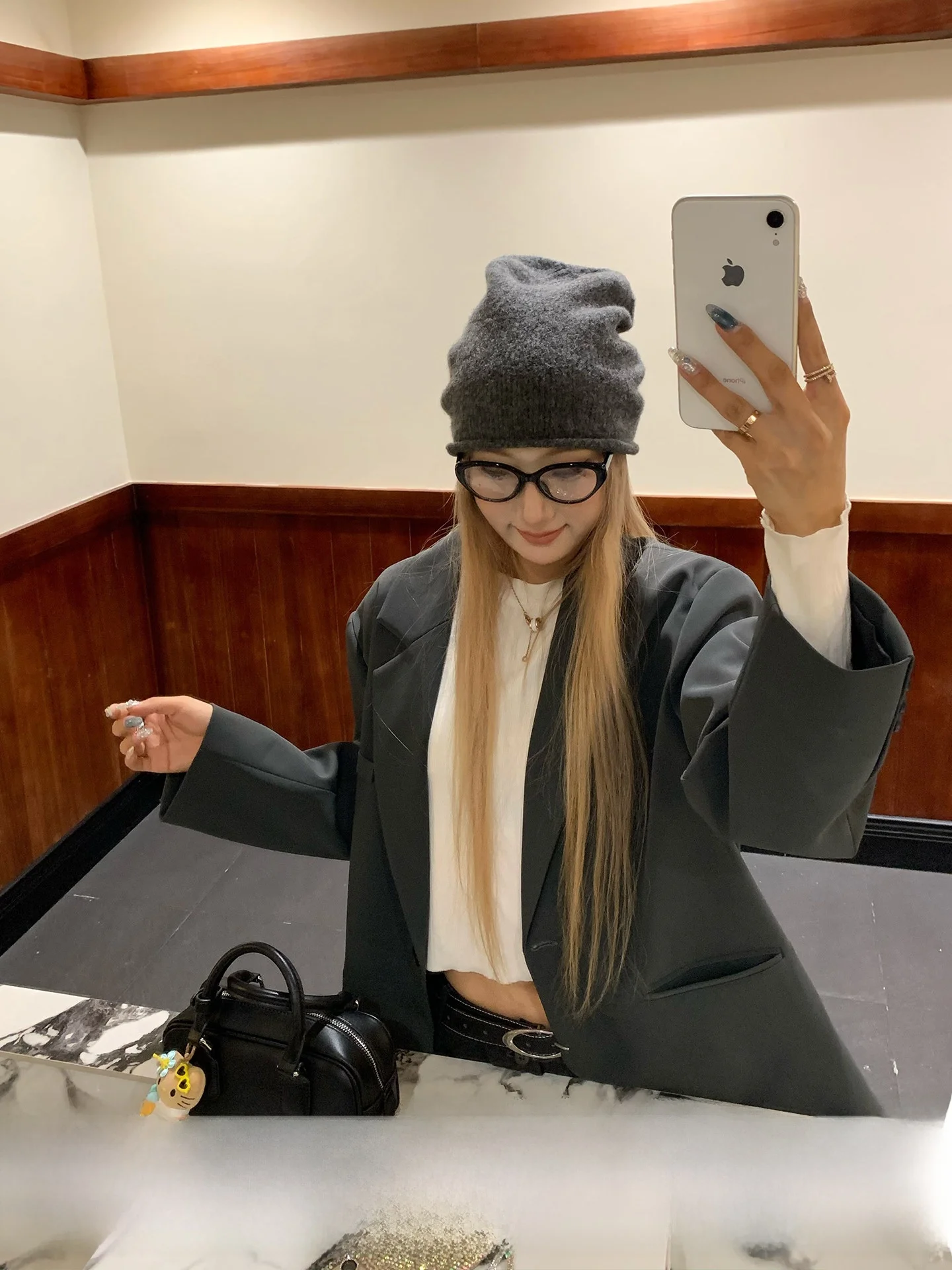 Retro ey Suit Jaet Women's Faionable Versatile Autumn Long Sve Button Decorated Polyester Casual Wear Daily Outfit
Retro ey Suit Jaet Women's Faionable Versatile Autumn Long Sve Button Decorated Polyester Casual Wear Daily Outfit