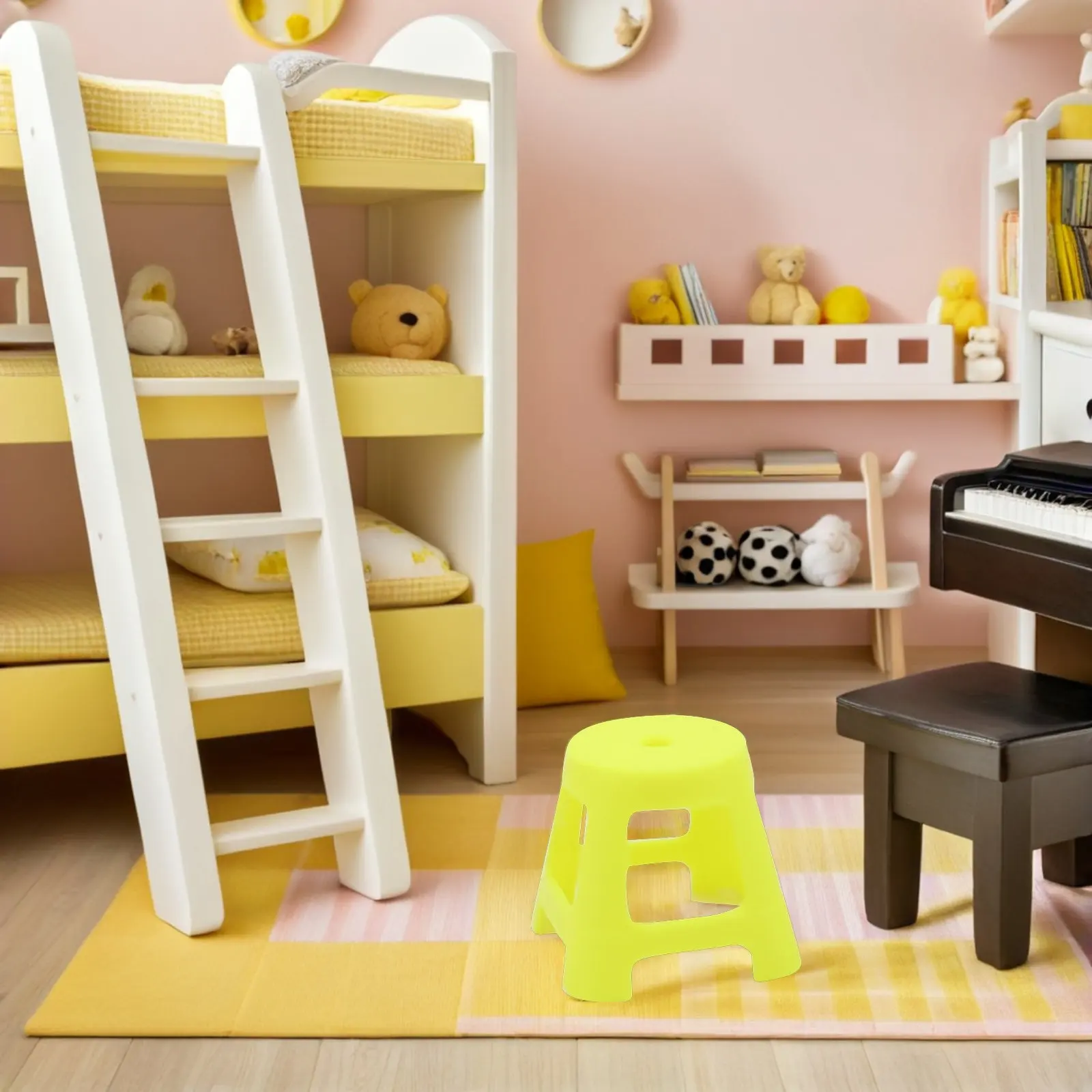 5Pcs Miniature Furniture Colorful Plastic Stool for Dollhouse Accessories Tiny House Christmas Micro Garden Realistic Small
5Pcs Miniature Furniture Colorful Plastic Stool for Dollhouse Accessories Tiny House Christmas Micro Garden Realistic Small