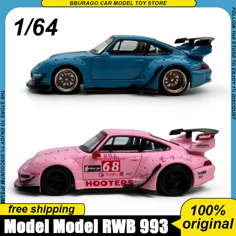 Pre-Sale 1:64 Model Porsche 993 Rwb Diecast Model Car Miami Blue Hooters Matte Pink 68 Collectible Vehicle Gift For Boys Toy Kid
Pre-Sale 1:64 Model Porsche 993 Rwb Diecast Model Car Miami Blue Hooters Matte Pink 68 Collectible Vehicle Gift For Boys Toy Kid