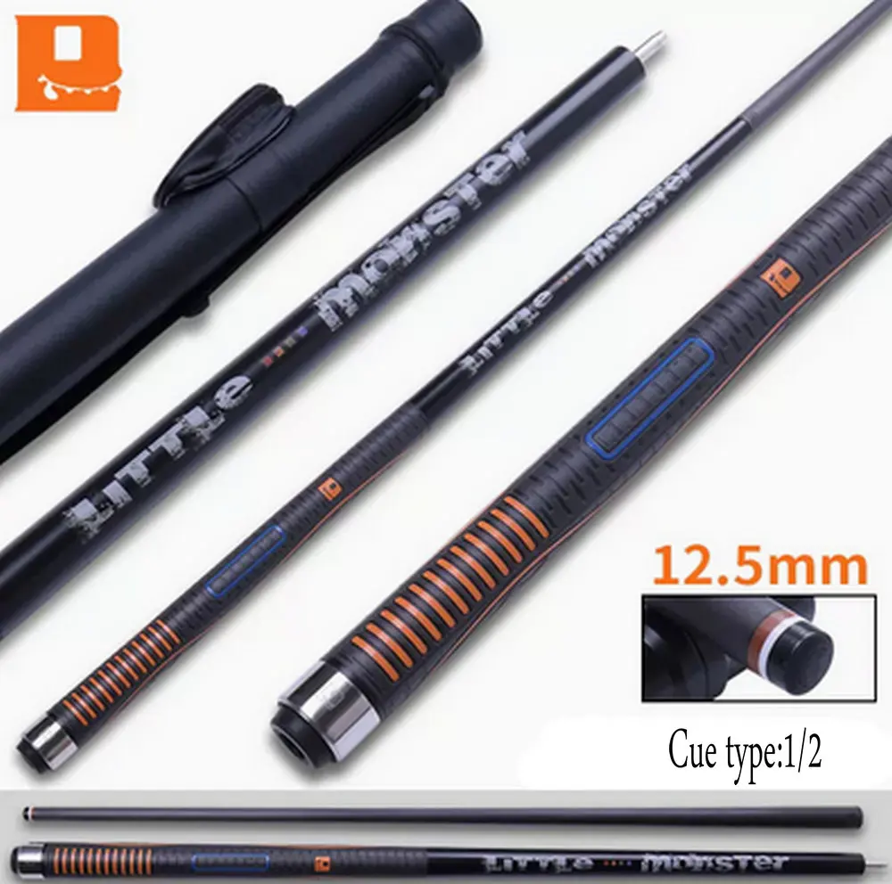 Little Monster 58" 1/2 Carbon Fiber Energy PU Leather Classic Billiard Pool Cue Stick 12.5mm Set
Little Monster 58" 1/2 Carbon Fiber Energy PU Leather Classic Billiard Pool Cue Stick 12.5mm Set