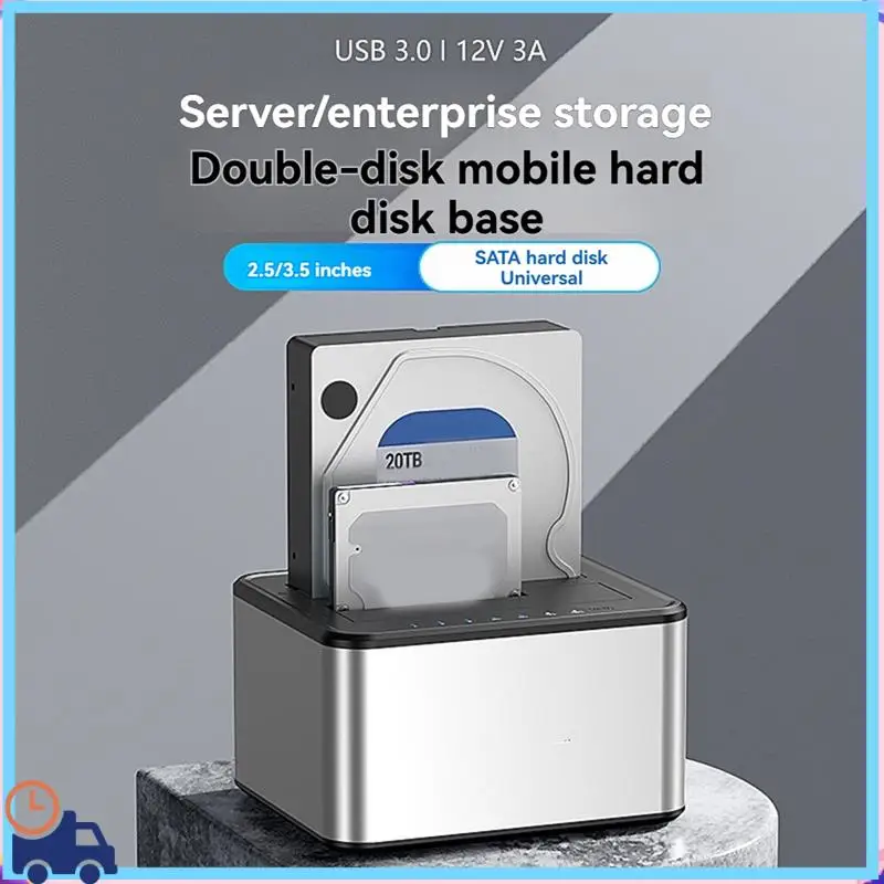 Новейший корпус внешнего жесткого диска SSD 2,5/3,5 дюйма, док-станция для жесткого диска с двумя отсеками, корпус для жесткого диска SATA-USB 3.0
Новейший корпус внешнего жесткого диска SSD 2,5/3,5 дюйма, док-станция для жесткого диска с двумя отсеками, корпус для жесткого диска SATA-USB 3.0