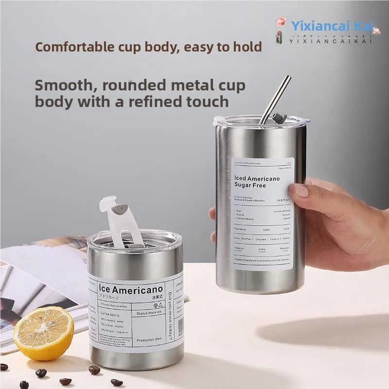 American Sle Large Capaci Stainl Steel Coffee Cup Insulated Portable Ice King Cold Cup High Aesthetic Value Handy Cup
American Sle Large Capaci Stainl Steel Coffee Cup Insulated Portable Ice King Cold Cup High Aesthetic Value Handy Cup
