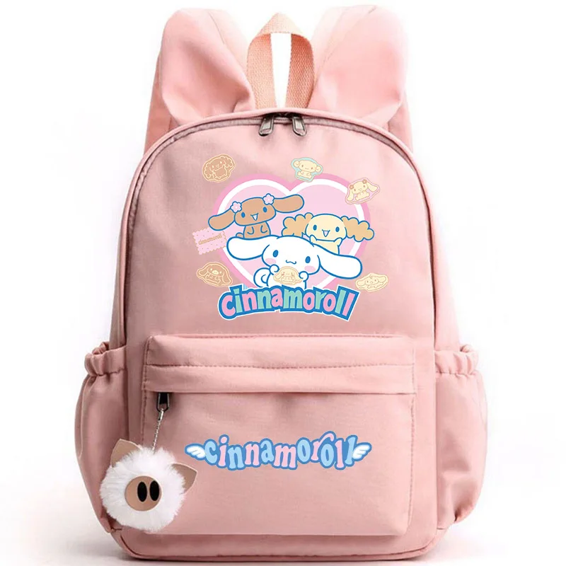 Cute Sanrio Cinnamoroll Backpack for Girl Boy Student Teenager Rucksack Women Casual School Bags Travel Rabbit Ears Mochila
Cute Sanrio Cinnamoroll Backpack for Girl Boy Student Teenager Rucksack Women Casual School Bags Travel Rabbit Ears Mochila