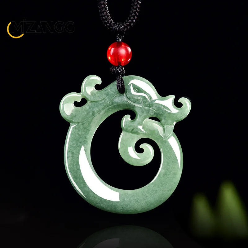 Natural Jadeite, Antique-style Dragon Pendant with Exquisite Openwork Carving – A Stylish Jewellery Gift for Men and Women
Natural Jadeite, Antique-style Dragon Pendant with Exquisite Openwork Carving – A Stylish Jewellery Gift for Men and Women