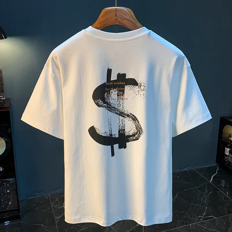 2025 Summer T-shirt Men's Creative Printed Casual Thin Short sleeved Clothes Elastic Comfortable Breathable Top
2025 Summer T-shirt Men's Creative Printed Casual Thin Short sleeved Clothes Elastic Comfortable Breathable Top