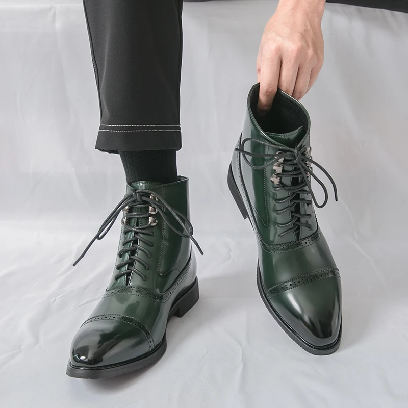 Men's casual boots Gentleman Fashion Autumn/Winter Style Office or fashion party 38-46 Hot selling Comfortable flat shoes
Men's casual boots Gentleman Fashion Autumn/Winter Style Office or fashion party 38-46 Hot selling Comfortable flat shoes