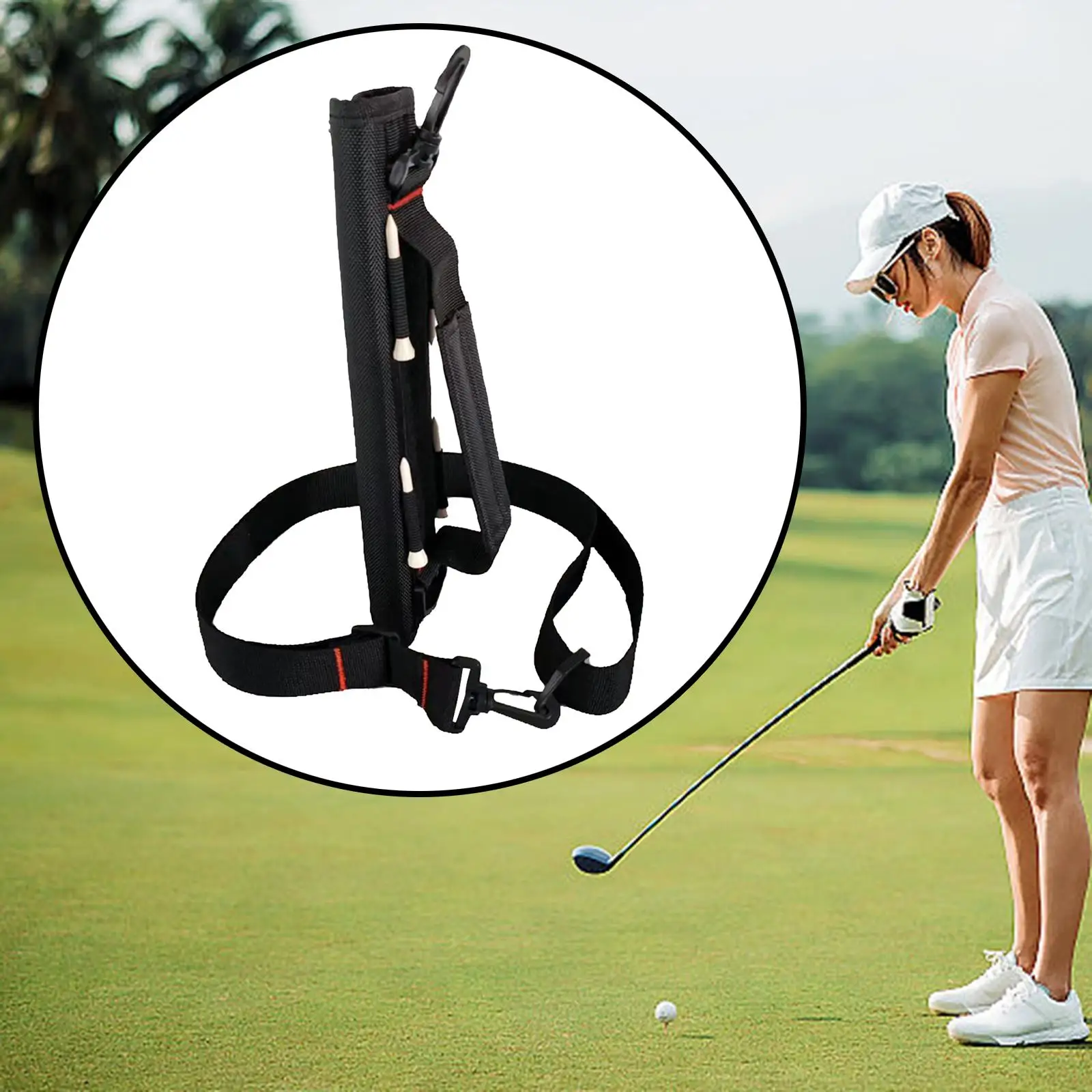 Golf Club Bag Foldable Driving Range Portable Golf Course with Shoulder Strap Pouch Hand Bag Carry Bag for Beginners Adults Kids
Golf Club Bag Foldable Driving Range Portable Golf Course with Shoulder Strap Pouch Hand Bag Carry Bag for Beginners Adults Kids