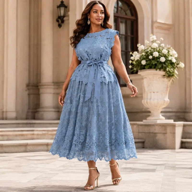 Miyake Pleated Skirt Set 2026 New French Elegant Sleeveless Lace Hollow T-Shirt Top with Rhinestones Half Skirt Women's Clothing
Miyake Pleated Skirt Set 2026 New French Elegant Sleeveless Lace Hollow T-Shirt Top with Rhinestones Half Skirt Women's Clothing