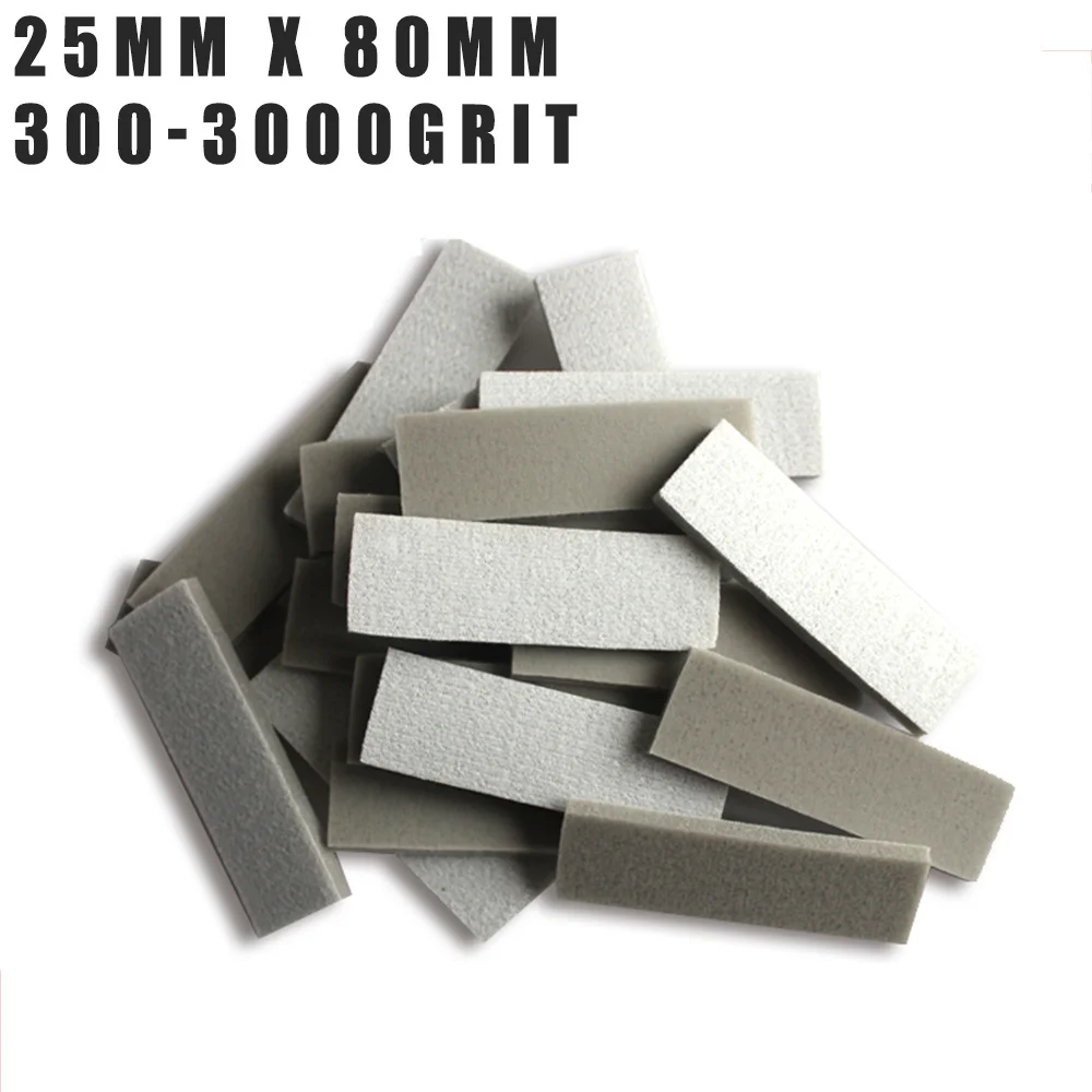 25*80mm Wet And Dry Sponge Sandpaper Abrasives Self-adhesive 300-3000 Grit Computer Cases Polishing And Grinding Tools Hook Loop
25*80mm Wet And Dry Sponge Sandpaper Abrasives Self-adhesive 300-3000 Grit Computer Cases Polishing And Grinding Tools Hook Loop