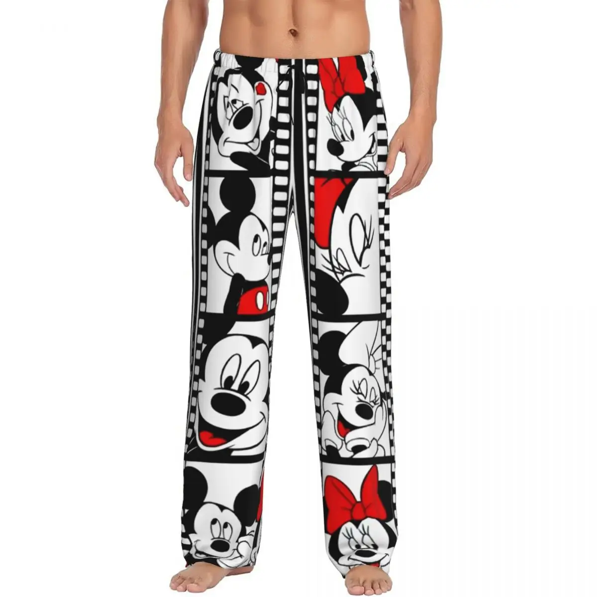Custom Mickey Mouse Pajama Pants Sleepwear Men Elastic Waistband Sleep Lounge Bottoms with Pockets
Custom Mickey Mouse Pajama Pants Sleepwear Men Elastic Waistband Sleep Lounge Bottoms with Pockets