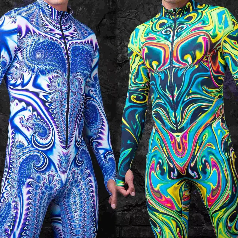 Adult Niño Halloween Cosplay Costume Carnival Steampunk Artistic Pattern Sexy Slim Jumpsuit Performance Zentai Suit Bodysuit
Adult Niño Halloween Cosplay Costume Carnival Steampunk Artistic Pattern Sexy Slim Jumpsuit Performance Zentai Suit Bodysuit