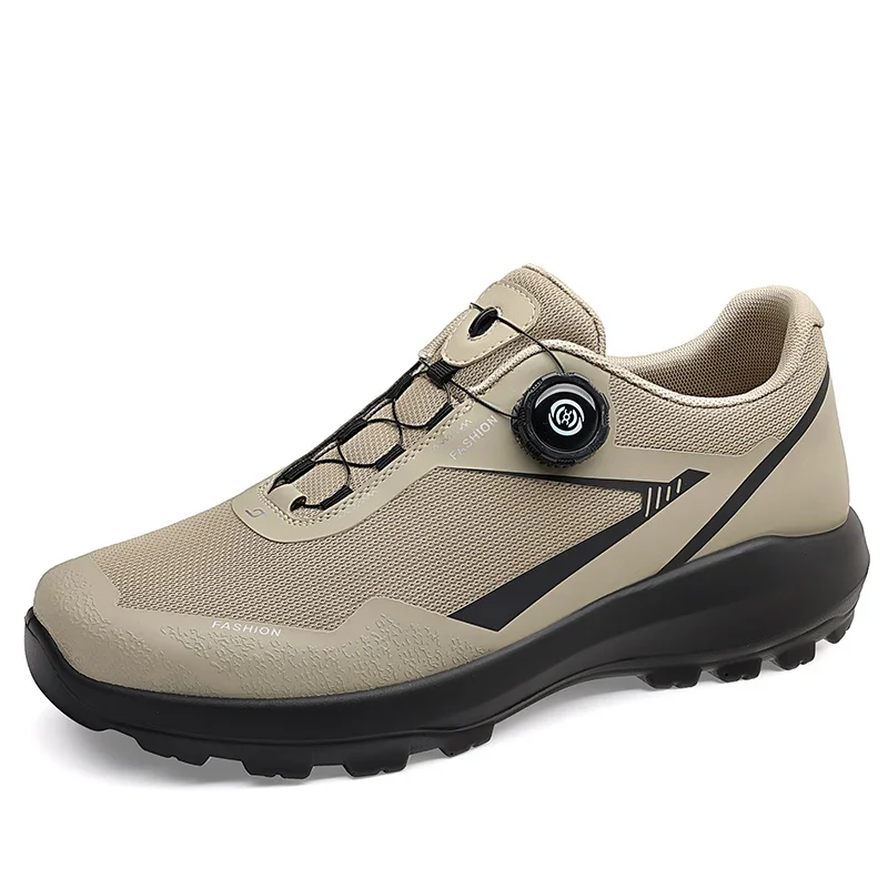 Men Golf Sneakers Professional Comfortable Outdoor Leather Walking Shoes Flat Sole Black Khaki Sport
Men Golf Sneakers Professional Comfortable Outdoor Leather Walking Shoes Flat Sole Black Khaki Sport