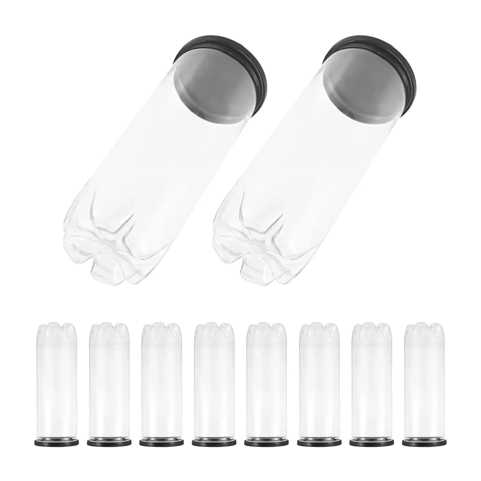 10Pcs Transparent Tennis Ball Tube PVC Storage Container Portable Dustproof Moisture Resistant Tennis Ball Pickup Training
10Pcs Transparent Tennis Ball Tube PVC Storage Container Portable Dustproof Moisture Resistant Tennis Ball Pickup Training