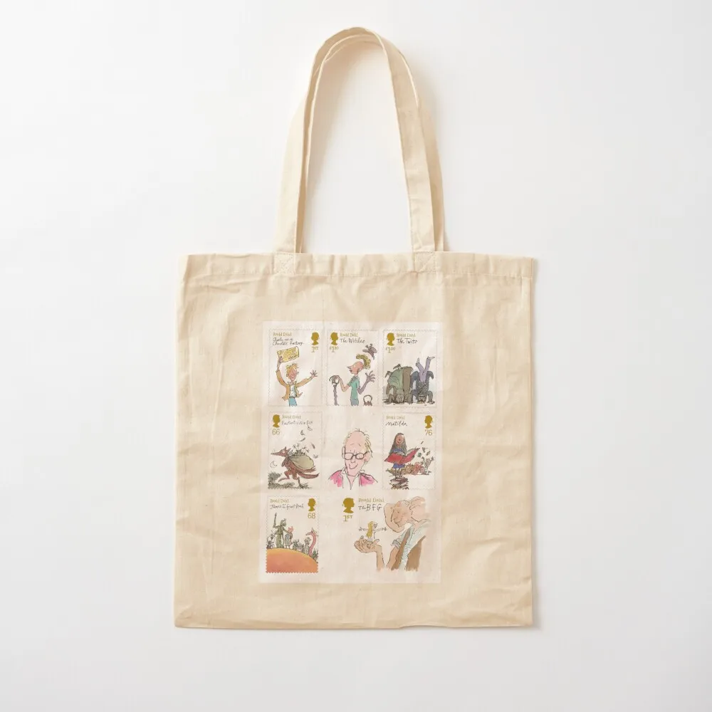 Roald Dahl Stamp collection Art Tote Bag bags woman 2025 foldable reusable bag custom tote bag
Roald Dahl Stamp collection Art Tote Bag bags woman 2025 foldable reusable bag custom tote bag