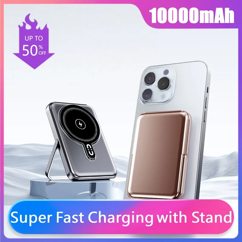 10000mAh Portable charger compact and portable super fast charging with stand universal mobile power supply
10000mAh Portable charger compact and portable super fast charging with stand universal mobile power supply