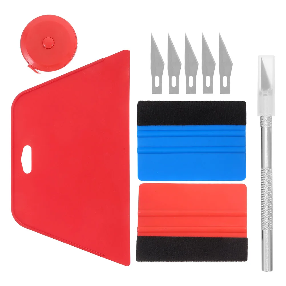 Wallpaper Smoothing Tool Kit Plastic Squeegee Suite Installation Multi Functional Durable Scratch Resistant Wallpaper Car Film
Wallpaper Smoothing Tool Kit Plastic Squeegee Suite Installation Multi Functional Durable Scratch Resistant Wallpaper Car Film