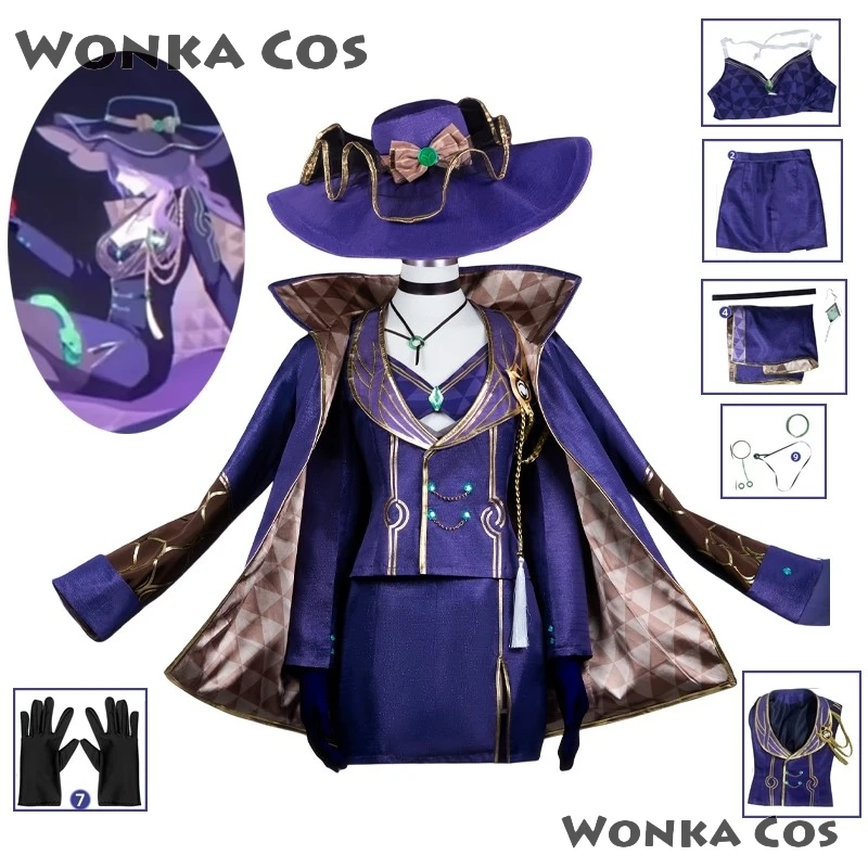 Game Honkai Star Rail Jade Cosplay Full Set Outfit Uniform Jade Cosplay Wig Hat Role Play Costume New Skin Dress Carnival Party
Game Honkai Star Rail Jade Cosplay Full Set Outfit Uniform Jade Cosplay Wig Hat Role Play Costume New Skin Dress Carnival Party