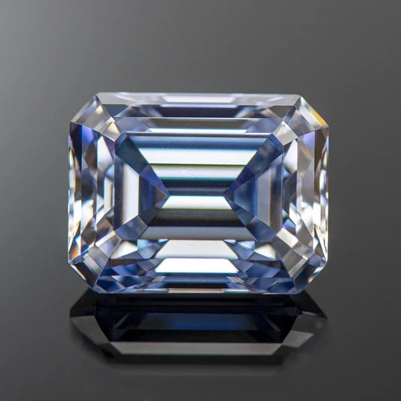 Moissanite Stone Lavender Color Emerald Cut Gemstone Lab Grown Diamond Advanced Jewelry Making Materials With GRA Certificate
Moissanite Stone Lavender Color Emerald Cut Gemstone Lab Grown Diamond Advanced Jewelry Making Materials With GRA Certificate
