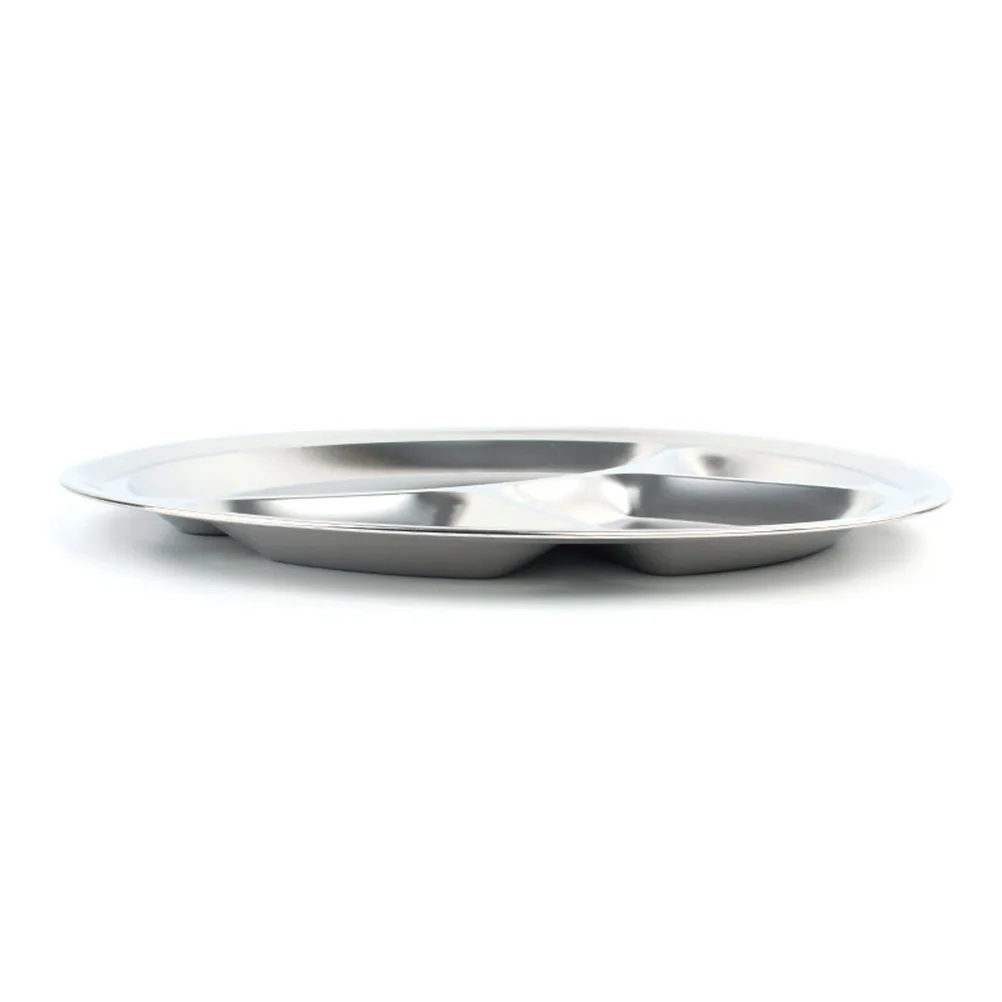Multiple Dining Trays 32 Cm Round Divided Stainless Steel Plates for Fast Food Kids Party Restaurant Cafe Fruit Serving
Multiple Dining Trays 32 Cm Round Divided Stainless Steel Plates for Fast Food Kids Party Restaurant Cafe Fruit Serving