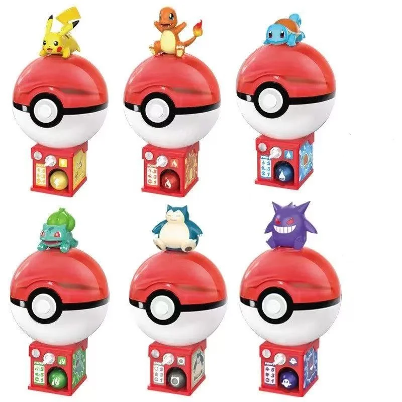 Original Pokemon Anime Figures Pikachu Gengar Snorlax Pet Doll PokeBall Mini Gashapon Machine Toy Gifts Model Collect Ornaments
Original Pokemon Anime Figures Pikachu Gengar Snorlax Pet Doll PokeBall Mini Gashapon Machine Toy Gifts Model Collect Ornaments