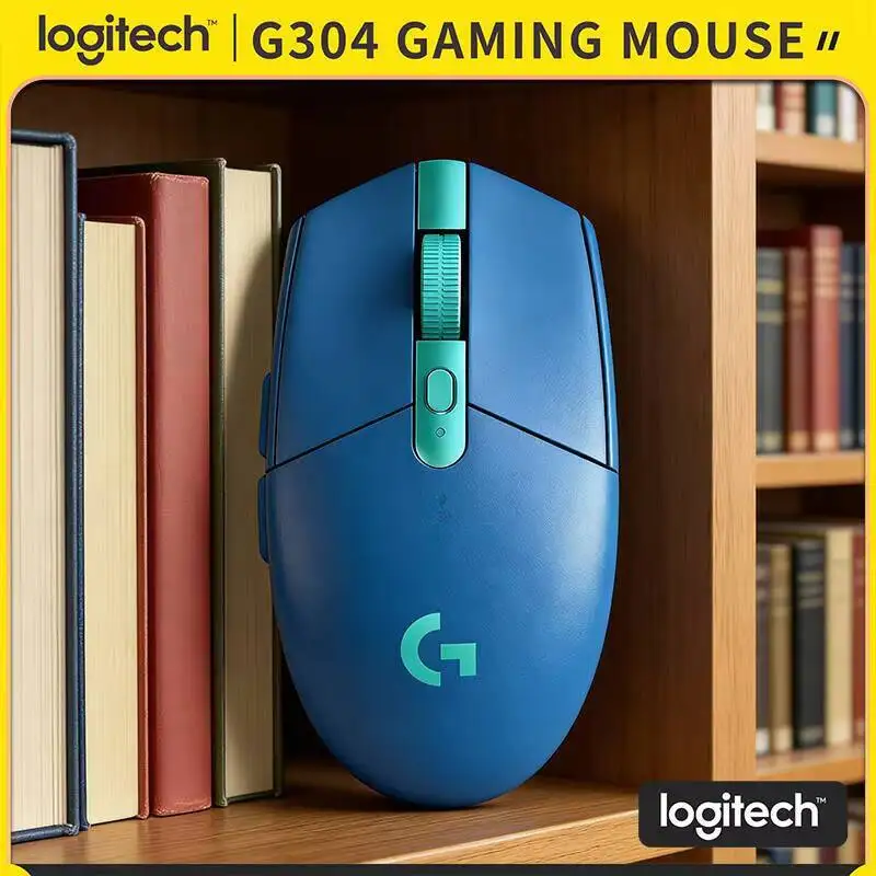 Беспроводная игровая мышь Logitech G304, 12000 регулируемых DPI, 6 программируемых кнопок, легкая (91 г), эргономичная
Беспроводная игровая мышь Logitech G304, 12000 регулируемых DPI, 6 программируемых кнопок, легкая (91 г), эргономичная