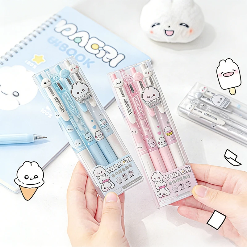 1 коробка с выдвижными ручками-карандашами с мультяшным дизайном, 0,5 мм, быстросохнущие, для студентов, для экзаменов, высокоэстетичные канцелярские принадлежности
1 коробка с выдвижными ручками-карандашами с мультяшным дизайном, 0,5 мм, быстросохнущие, для студентов, для экзаменов, высокоэстетичные канцелярские принадлежности