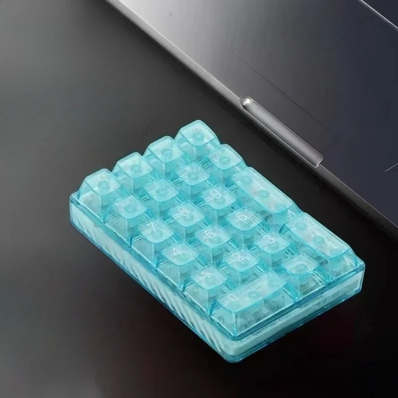 F21 Transparent Shell NUMPAD Wireless Bluetooth Mechanical Keyboard Custom TRI-MODE Penetration Switch Body Numeric Keypad
F21 Transparent Shell NUMPAD Wireless Bluetooth Mechanical Keyboard Custom TRI-MODE Penetration Switch Body Numeric Keypad