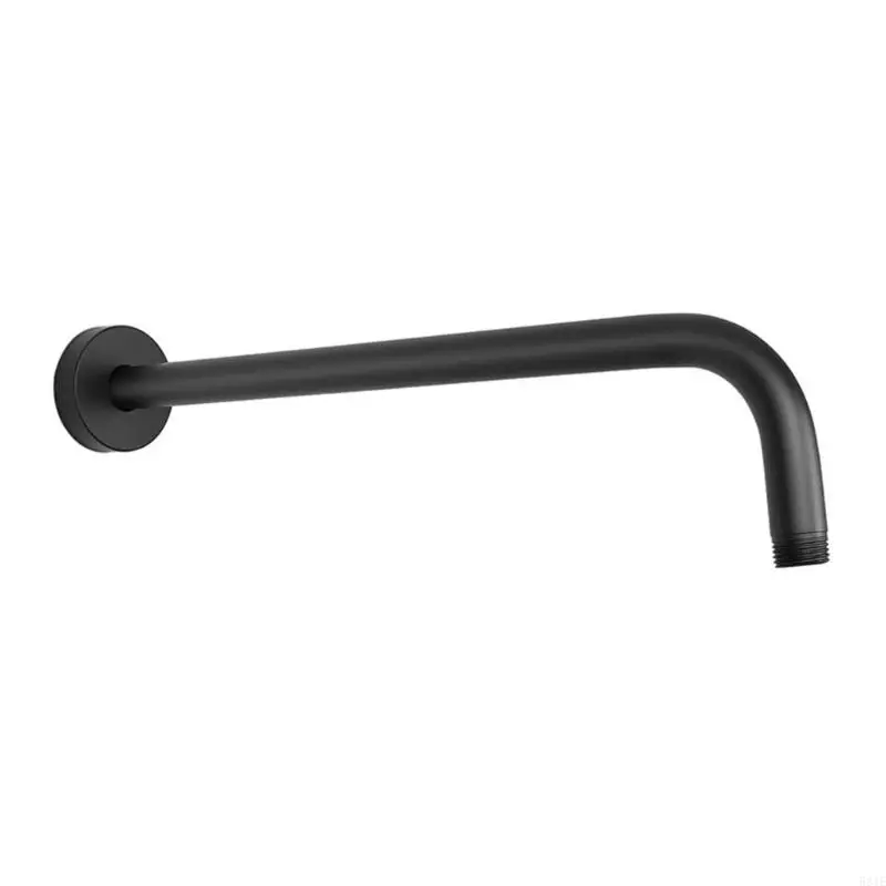 581E Sturdy Stainless Steel Wall Mounted Shower Arm Matte Black Designs Portable Accessory for Fixed and Handheld Showers
581E Sturdy Stainless Steel Wall Mounted Shower Arm Matte Black Designs Portable Accessory for Fixed and Handheld Showers