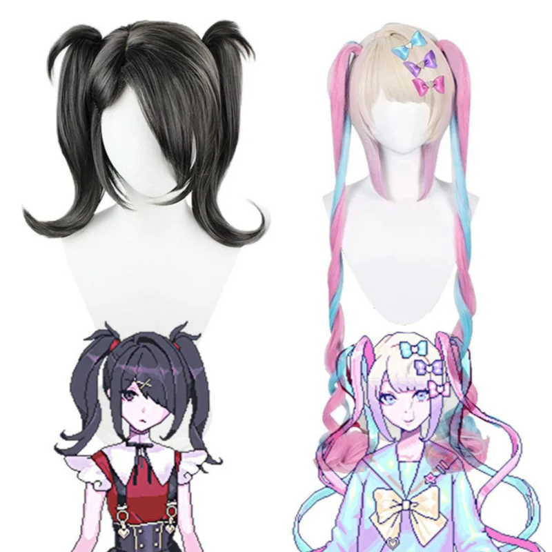 Pink Angel Style Anime Cosplay Cute Twin Ponytail Cosplay Wig Anime Girl Long Wig Synthetic Hair Wig For Party Costume Gift New
Pink Angel Style Anime Cosplay Cute Twin Ponytail Cosplay Wig Anime Girl Long Wig Synthetic Hair Wig For Party Costume Gift New
