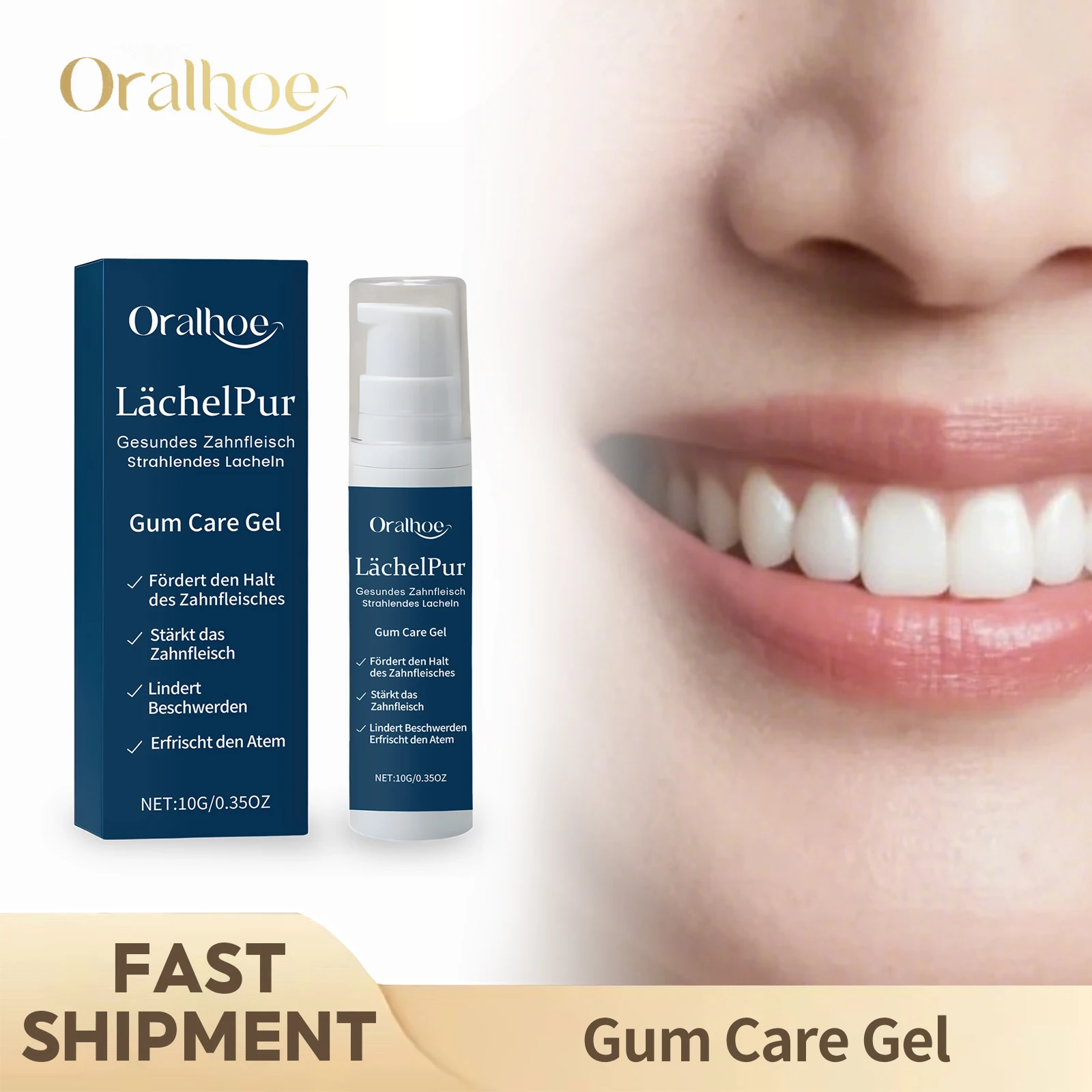 Gum Repair Care Gel Relieve Receding Gingival Swelling Reduce Tooth Damaged Remove Teeth Stain Tartar Deep Cleaning Teeth Gel
Gum Repair Care Gel Relieve Receding Gingival Swelling Reduce Tooth Damaged Remove Teeth Stain Tartar Deep Cleaning Teeth Gel