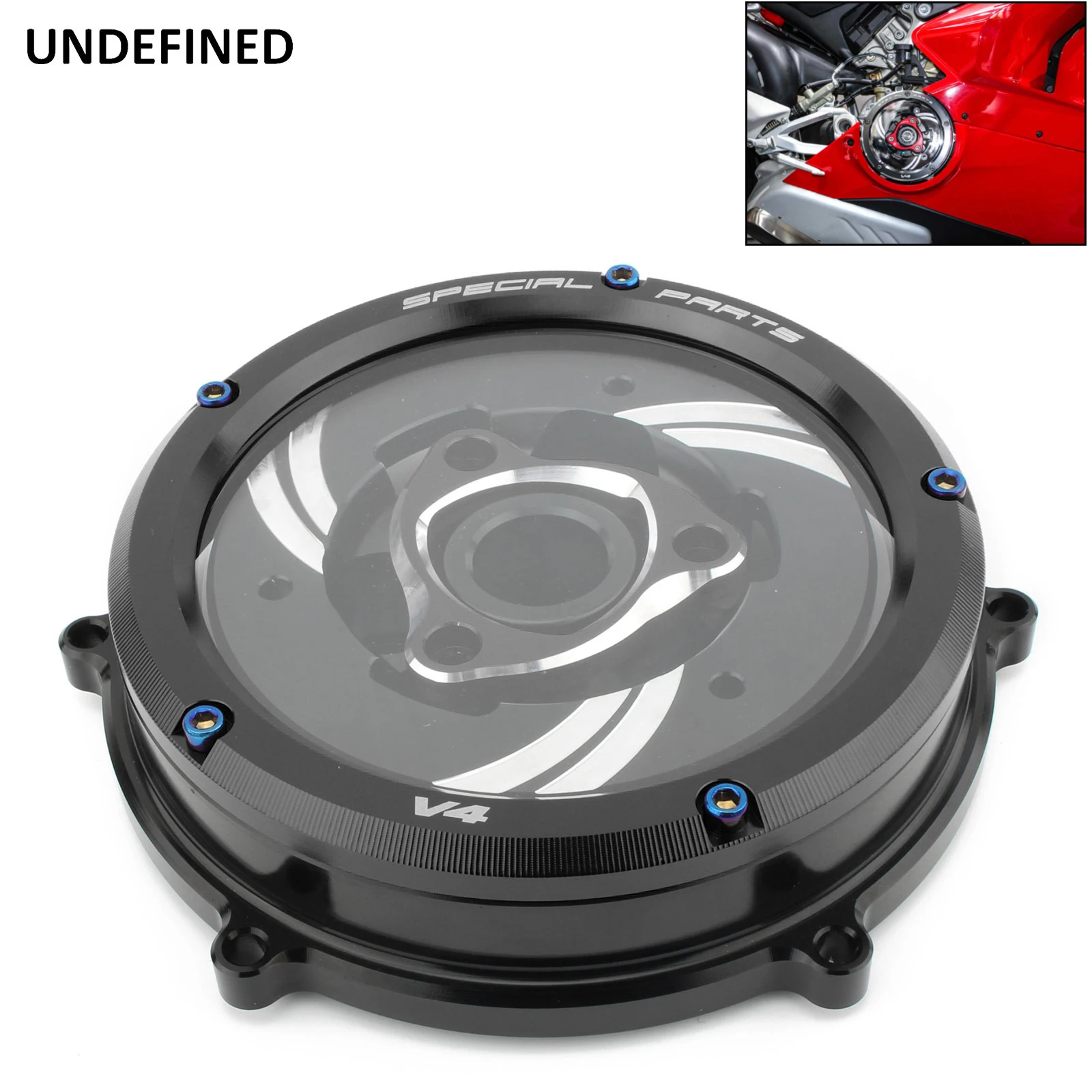 Engine Clutch Cover Racing Spring Retainer R Protector Guard For Ducati Panigale V4S V4 Speciale 2018-2021 Pressure Plate Clear
Engine Clutch Cover Racing Spring Retainer R Protector Guard For Ducati Panigale V4S V4 Speciale 2018-2021 Pressure Plate Clear