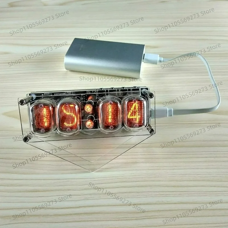 Retro 4-Bit Glow Tube Clock, DIY Nixie Style with DS3231 & RGB LED, Vintage Desktop Clock
Retro 4-Bit Glow Tube Clock, DIY Nixie Style with DS3231 & RGB LED, Vintage Desktop Clock