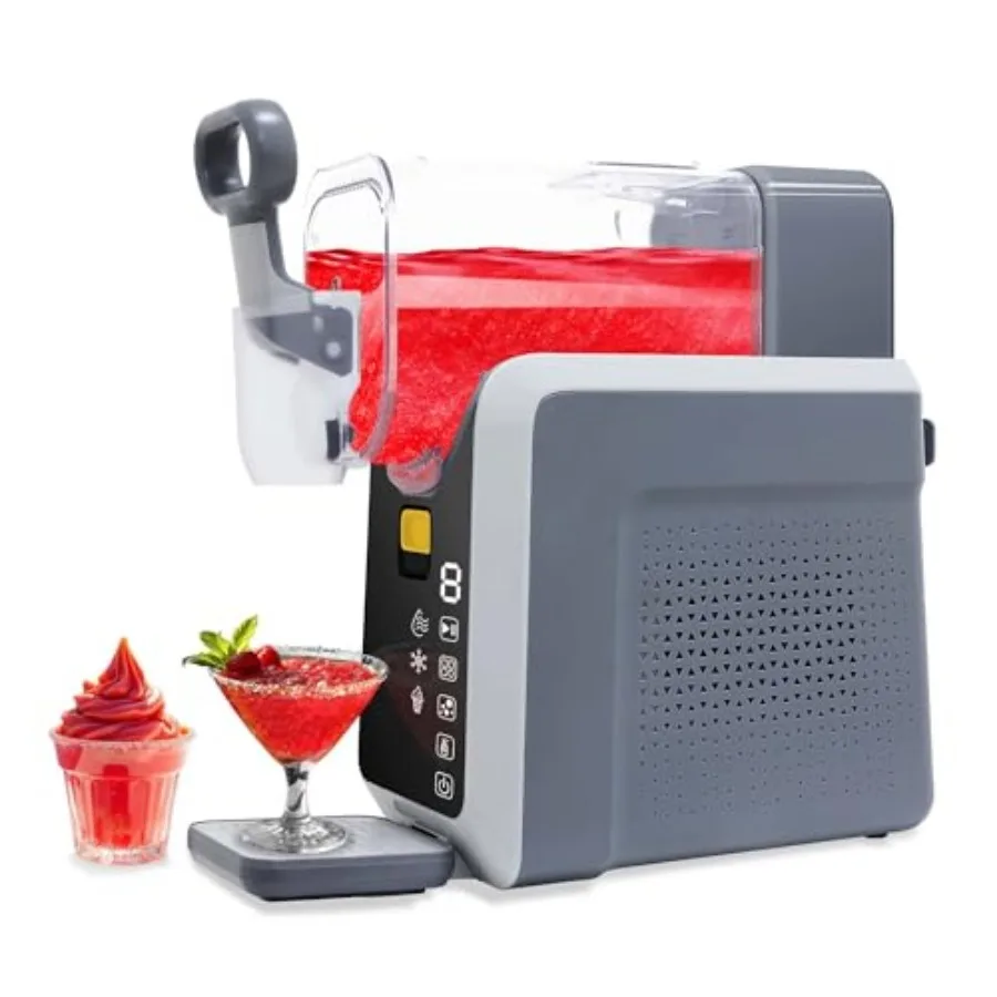 Countertop Slush Machine for Home, Slushy Machines with Led Display, Frozen Drink Maker Machine with Frozen Margaritas Programs
Countertop Slush Machine for Home, Slushy Machines with Led Display, Frozen Drink Maker Machine with Frozen Margaritas Programs