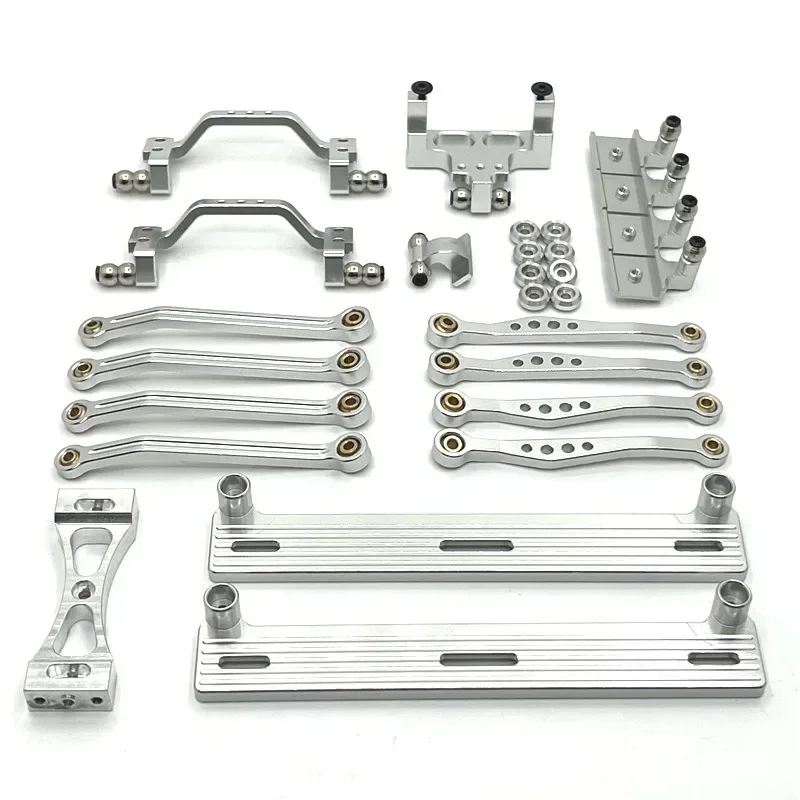 FOR WPL C64 Metal Chassis Link Rod Pull Rod Mount Side Pedal Shock Mount Set 1/16 RC Car Upgrade Parts Accessories
FOR WPL C64 Metal Chassis Link Rod Pull Rod Mount Side Pedal Shock Mount Set 1/16 RC Car Upgrade Parts Accessories