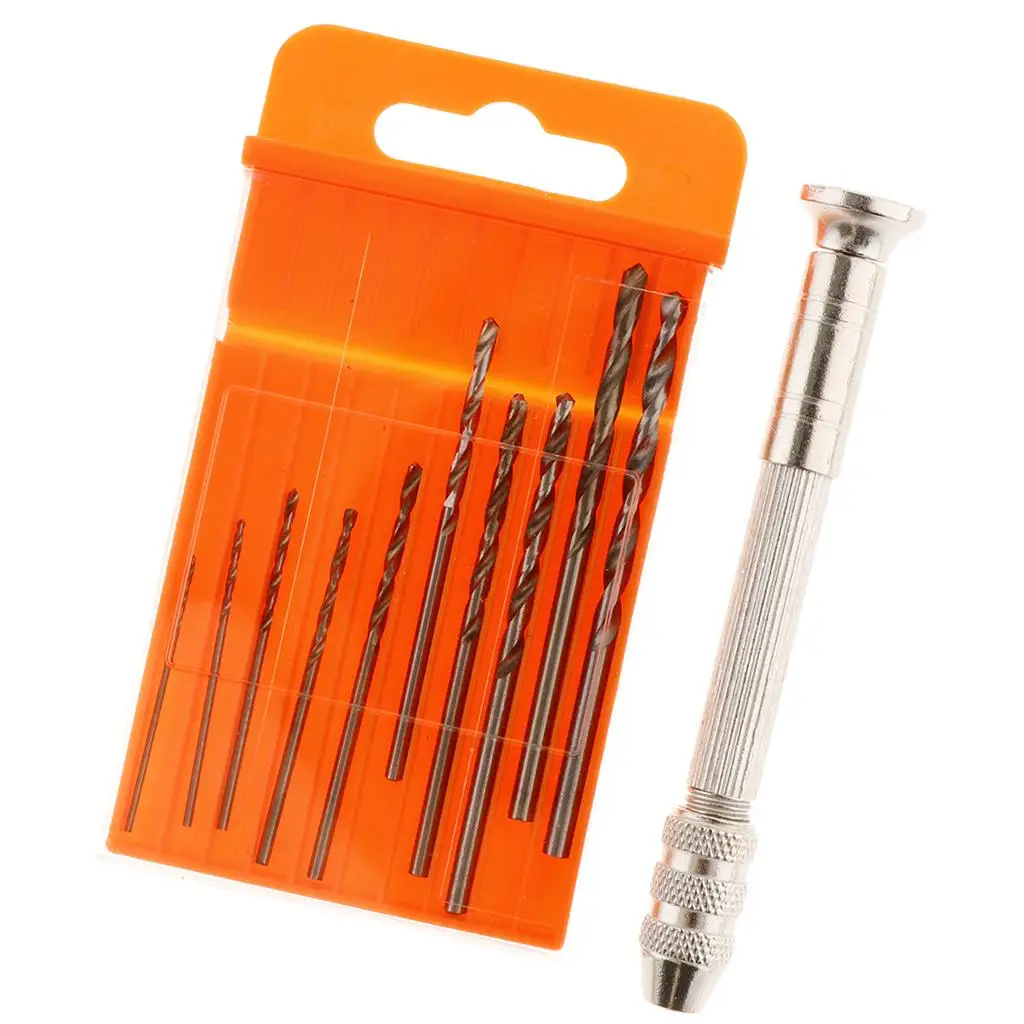 Twist Drill Bit Tong Multi Size Alloy Pin Vise Jewelry Tool Kit Jewelry Making Materials for Jeweler
Twist Drill Bit Tong Multi Size Alloy Pin Vise Jewelry Tool Kit Jewelry Making Materials for Jeweler