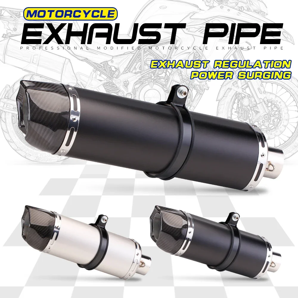 Universal 51mm Motorcycle Exhaust Pipe Escape Modified 51mm Muffler DB Killer Sticker For R3 Z900 GSX750R K8 R6
Universal 51mm Motorcycle Exhaust Pipe Escape Modified 51mm Muffler DB Killer Sticker For R3 Z900 GSX750R K8 R6
