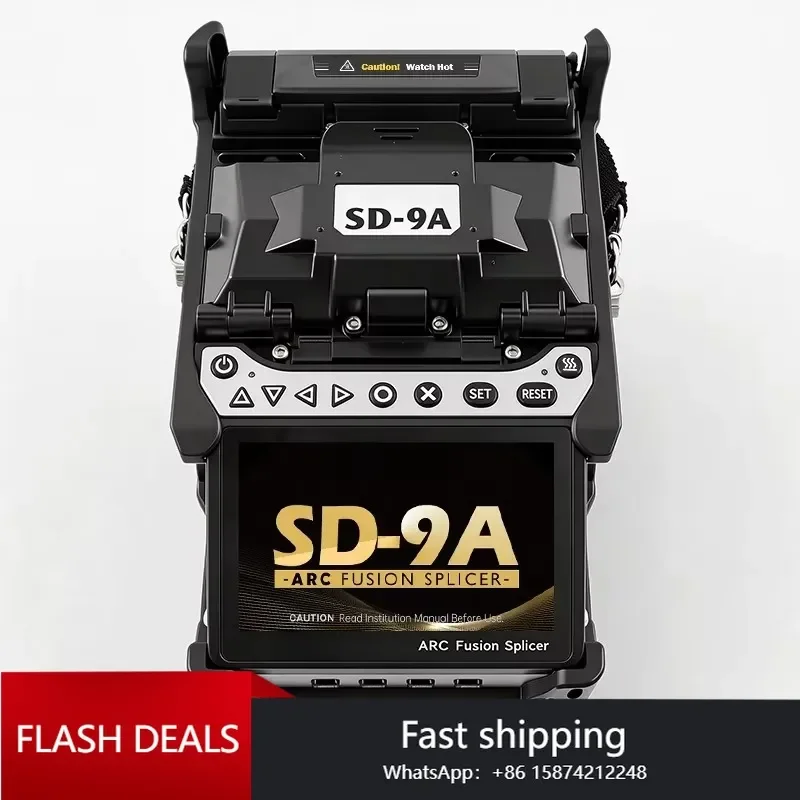 Fiber Optic Fusion Splicer SD-9A FTTH Splicing Machine
Fiber Optic Fusion Splicer SD-9A FTTH Splicing Machine