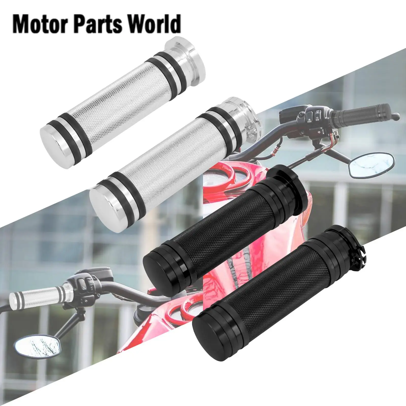 Handlebar Hand Grips For Touring Road King 1'' 25mm Handle Bar For Harley Sportster Dyna Softail Touring Street Glide V-Rod VRSC
Handlebar Hand Grips For Touring Road King 1'' 25mm Handle Bar For Harley Sportster Dyna Softail Touring Street Glide V-Rod VRSC