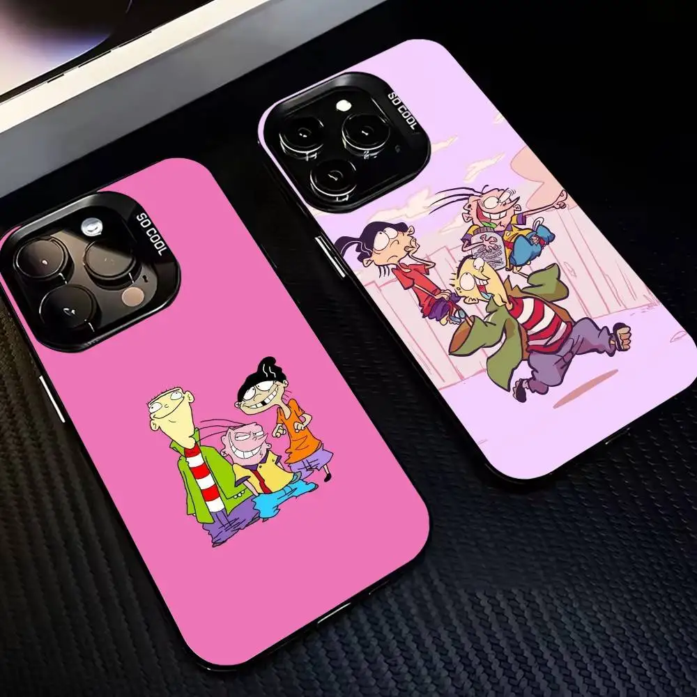 Cute Ed E-Edd N E-Eddys Phone Case For iPhone 16,15,14,13,12,11,Pro,MAX Gray Matte Silicone Black Cover
Cute Ed E-Edd N E-Eddys Phone Case For iPhone 16,15,14,13,12,11,Pro,MAX Gray Matte Silicone Black Cover