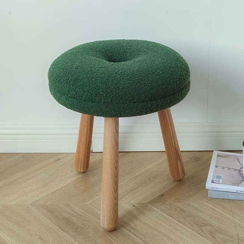 Elegant Nordic Makeup Stool Round Portable Garden Wooden Vanity Chair Small Hallway Meuble De Salon Living Room Furniture
Elegant Nordic Makeup Stool Round Portable Garden Wooden Vanity Chair Small Hallway Meuble De Salon Living Room Furniture