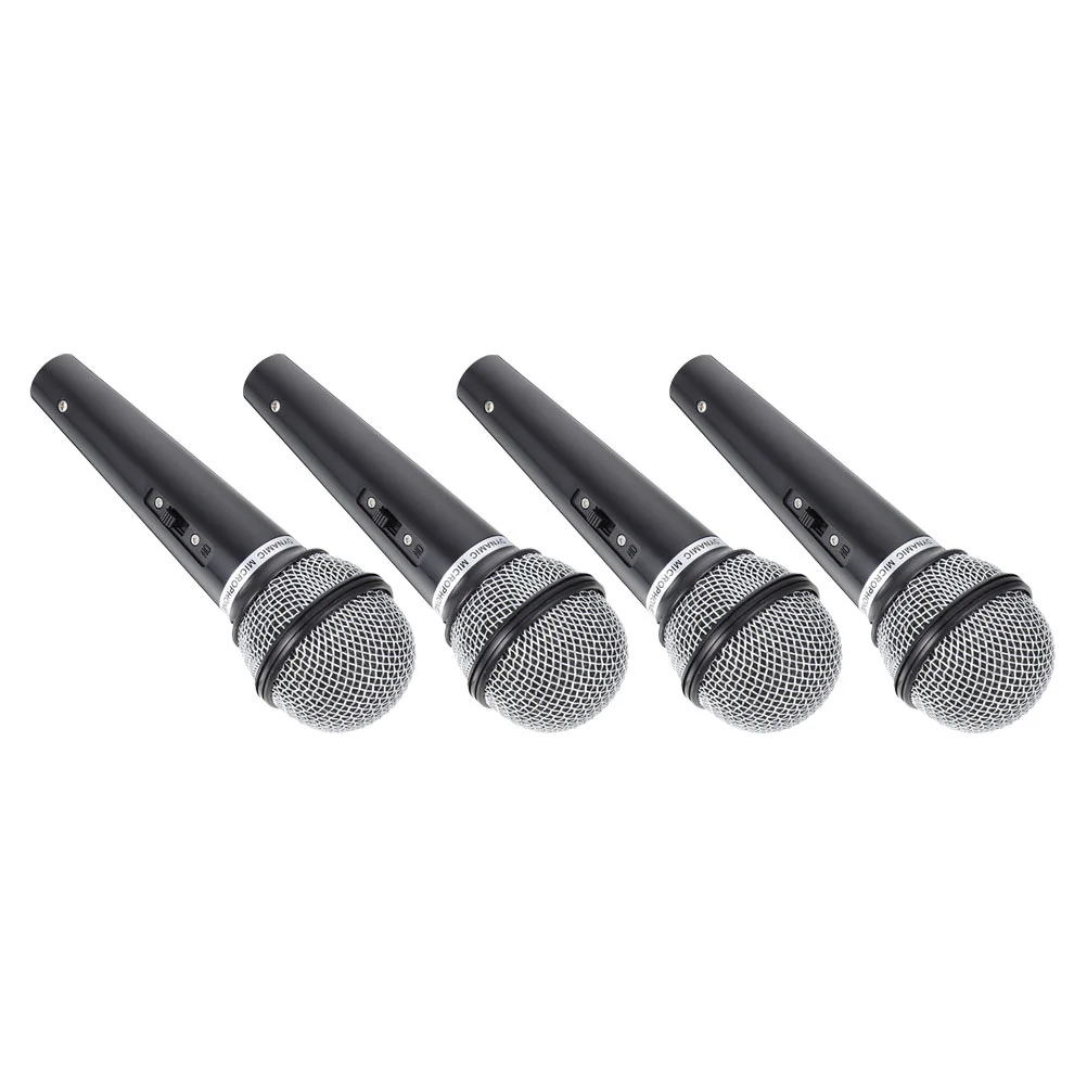 4 Pcs Simulation Microphone Children's Karaoke Wireless Toy Prop Echo Mini Plastic Supply
4 Pcs Simulation Microphone Children's Karaoke Wireless Toy Prop Echo Mini Plastic Supply